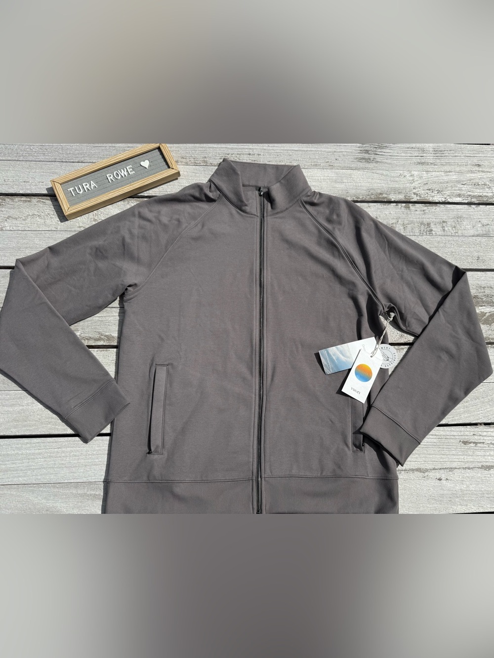 VUORI MENS Coronado Novelty Full Zip Jacket size large NWT